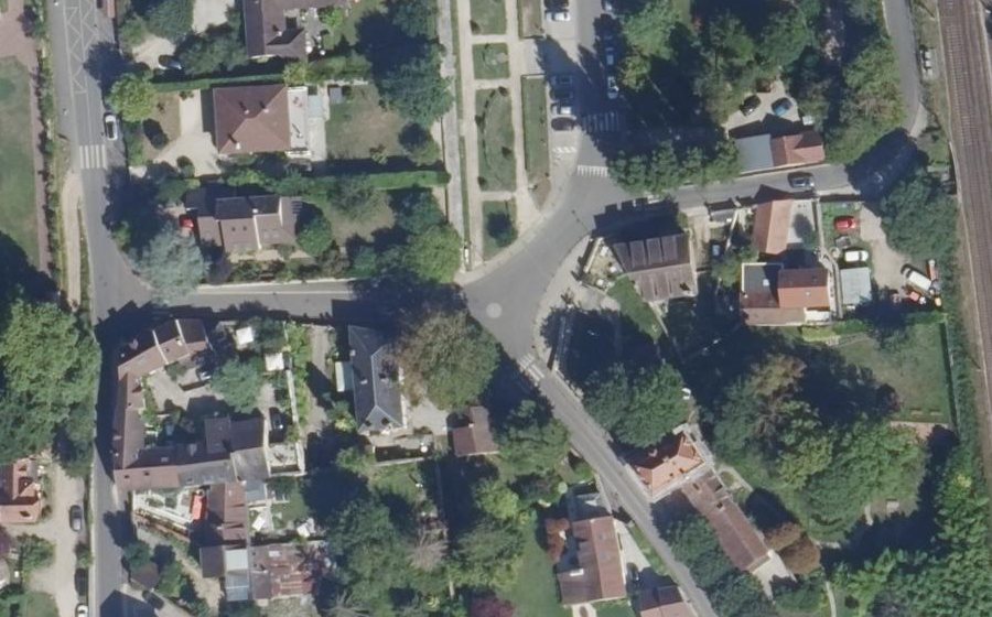 Vue aérienne du Mini-giratoire n°1860824171