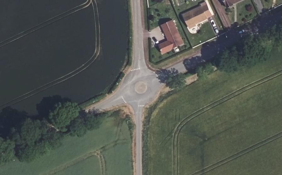 Vue aérienne du Mini-giratoire n°1861496529