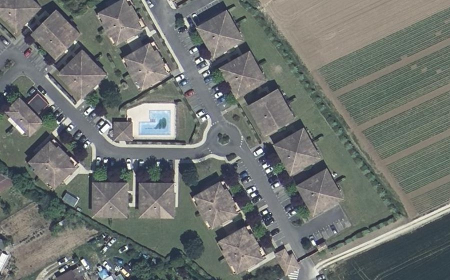 Vue aérienne du Mini-giratoire n°1863171639