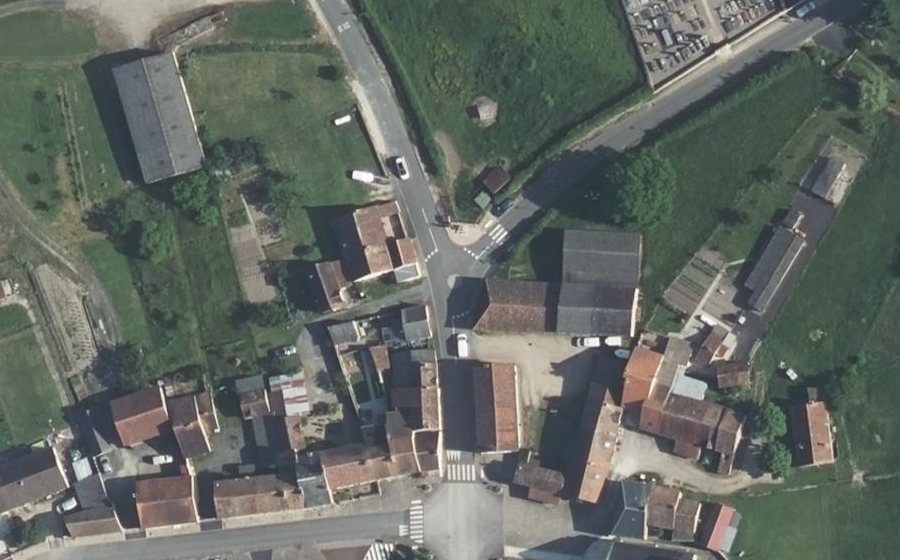 Vue aérienne du Mini-giratoire n°1863516535