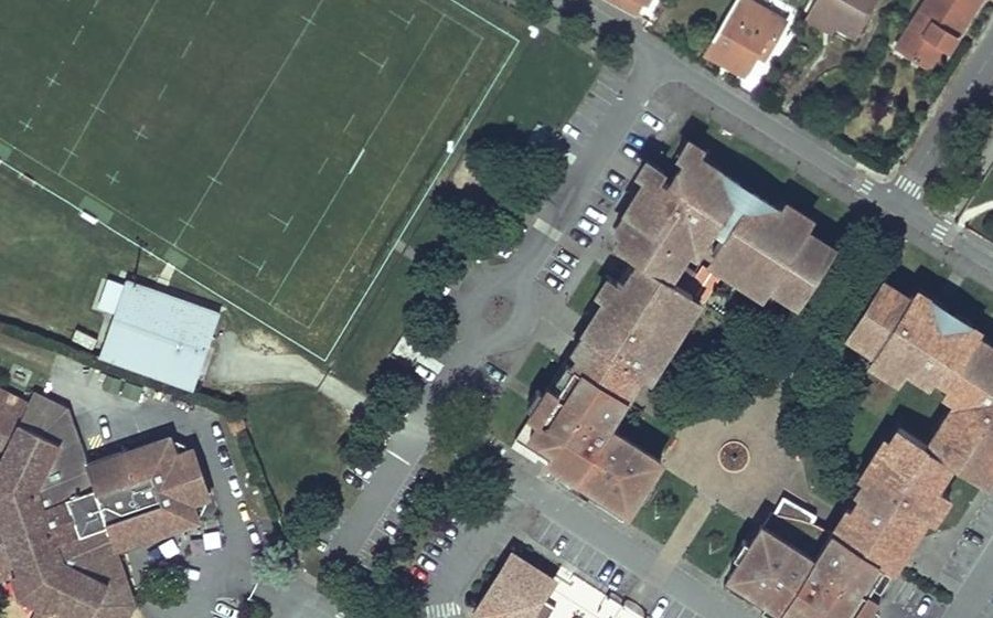 Vue aérienne du Mini-giratoire n°1872811128