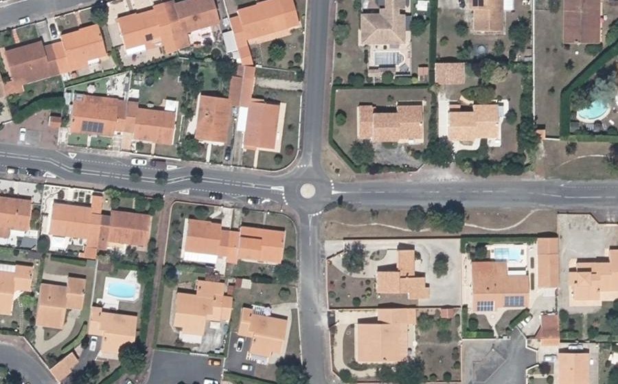 Vue aérienne du Mini-giratoire n°1873026727