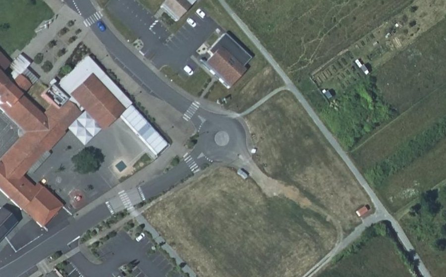 Vue aérienne du Mini-giratoire n°1874517503