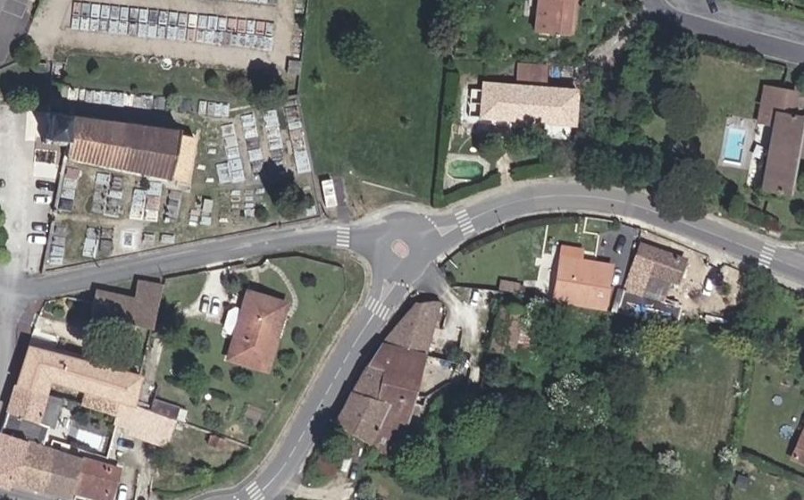 Vue aérienne du Mini-giratoire n°1876653125