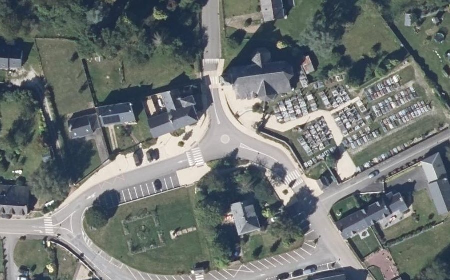 Vue aérienne du Mini-giratoire n°1877280137