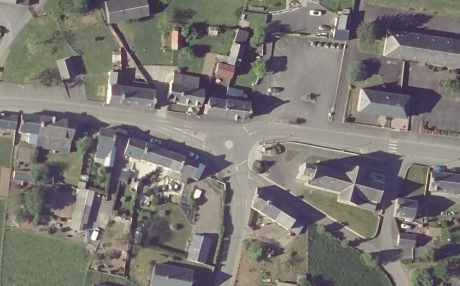 Vue aérienne du Mini-giratoire n°1877517005