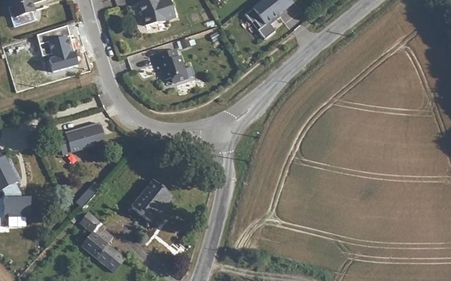 Vue aérienne du Mini-giratoire n°1886323831