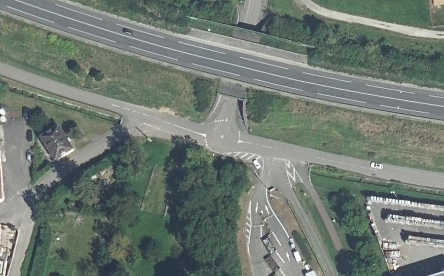 Vue aérienne du Mini-giratoire n°1891305339