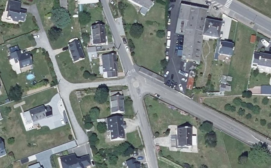 Vue aérienne du Mini-giratoire n°1894232011