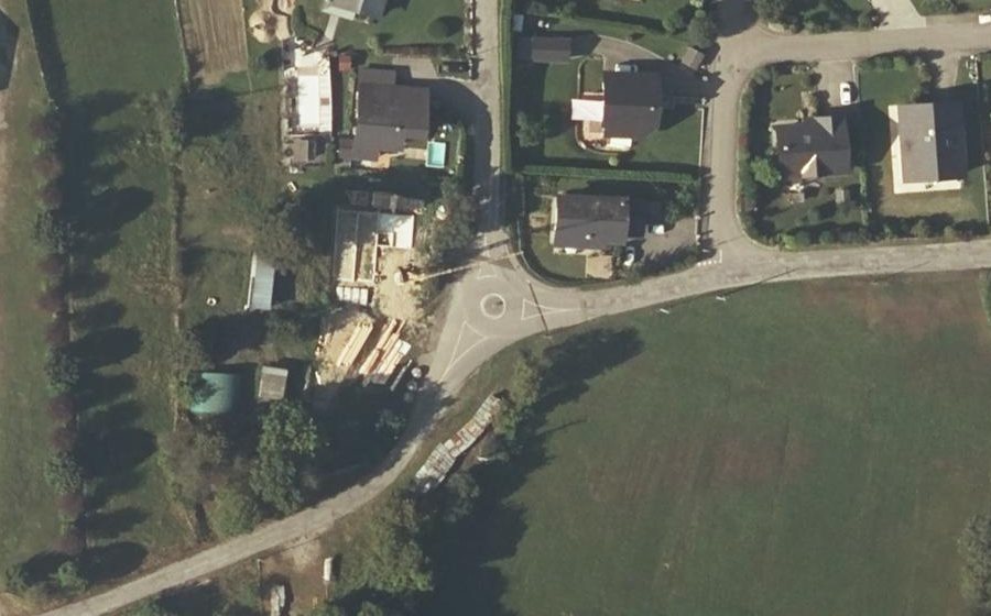 Vue aérienne du Mini-giratoire n°1895020253