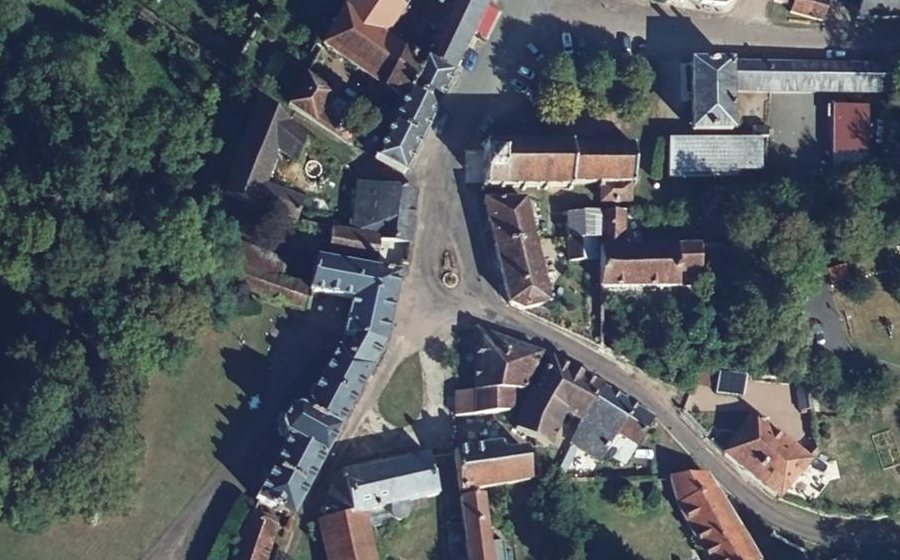 Vue aérienne du Mini-giratoire n°1896996245
