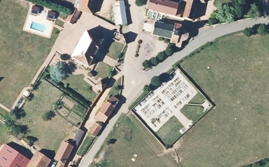 Vue aérienne du Mini-giratoire n°1900968646