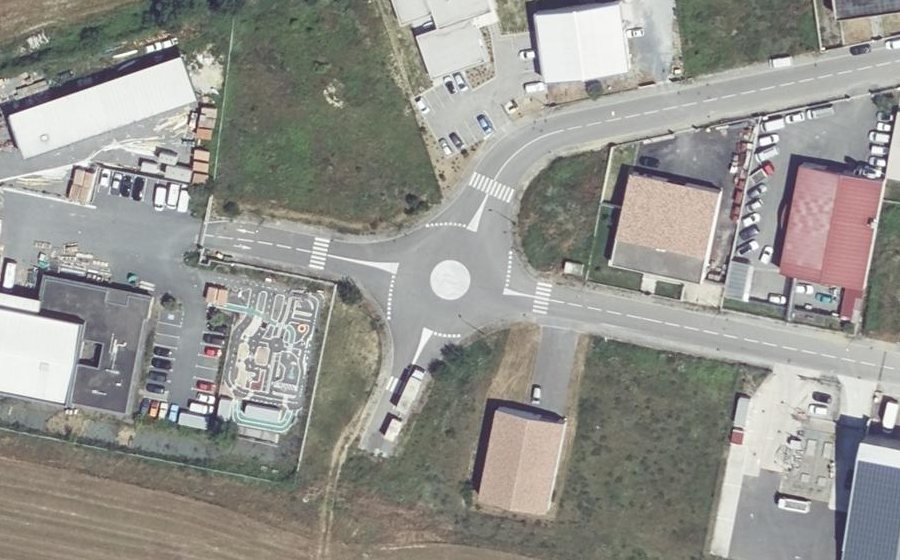 Vue aérienne du Mini-giratoire n°1902421718