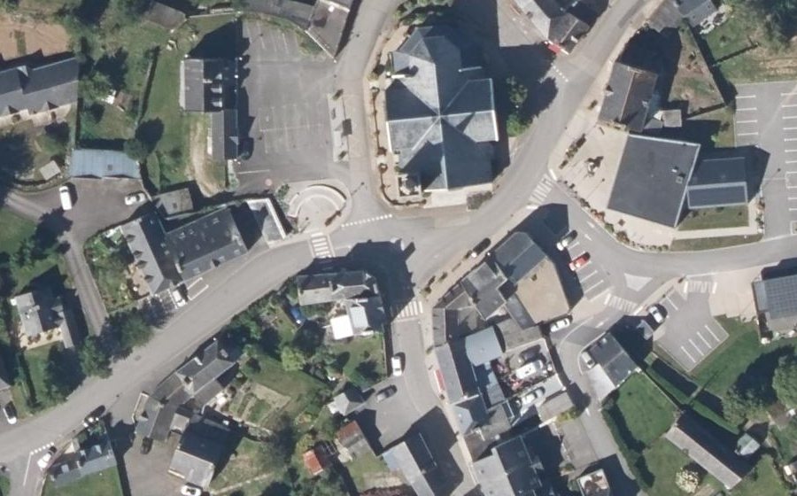 Vue aérienne du Mini-giratoire n°1903921047