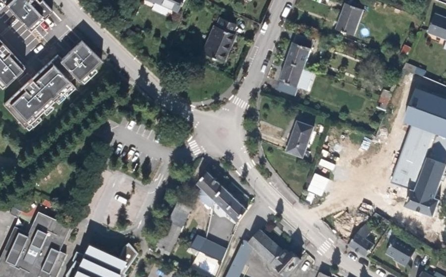 Vue aérienne du Mini-giratoire n°1907497260