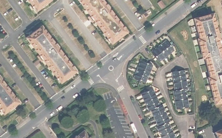 Vue aérienne du Mini-giratoire n°1908339855