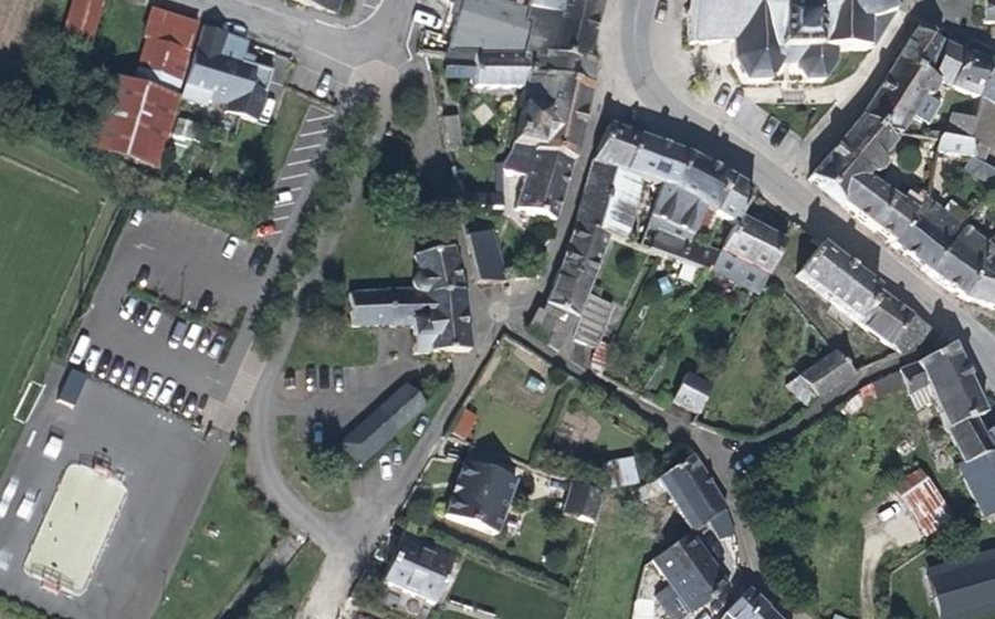 Vue aérienne du Mini-giratoire n°1912094926