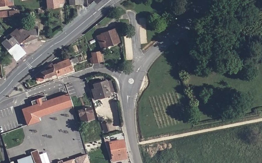 Vue aérienne du Mini-giratoire n°1912235377