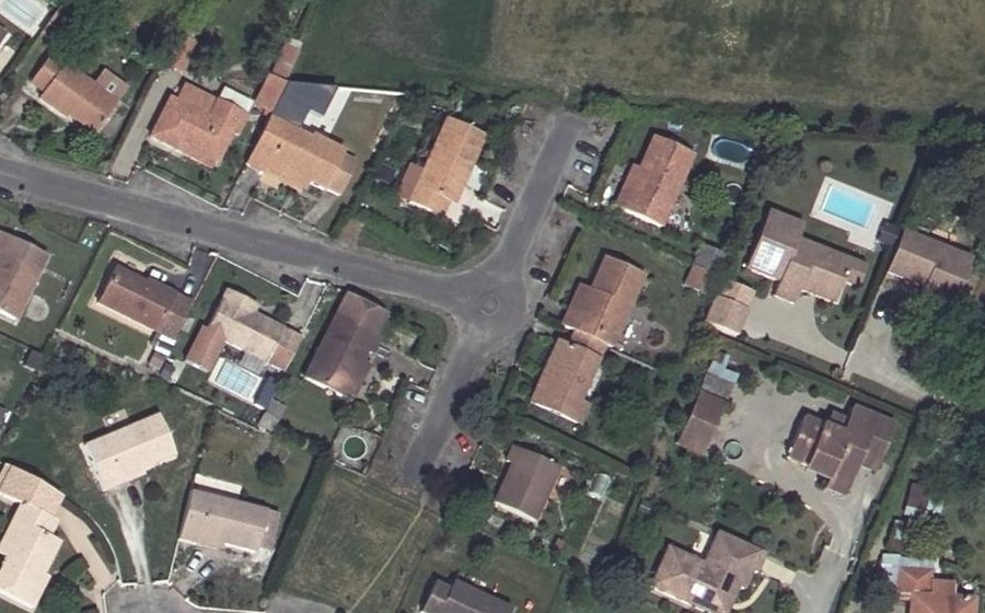 Vue aérienne du Mini-giratoire n°1915186086