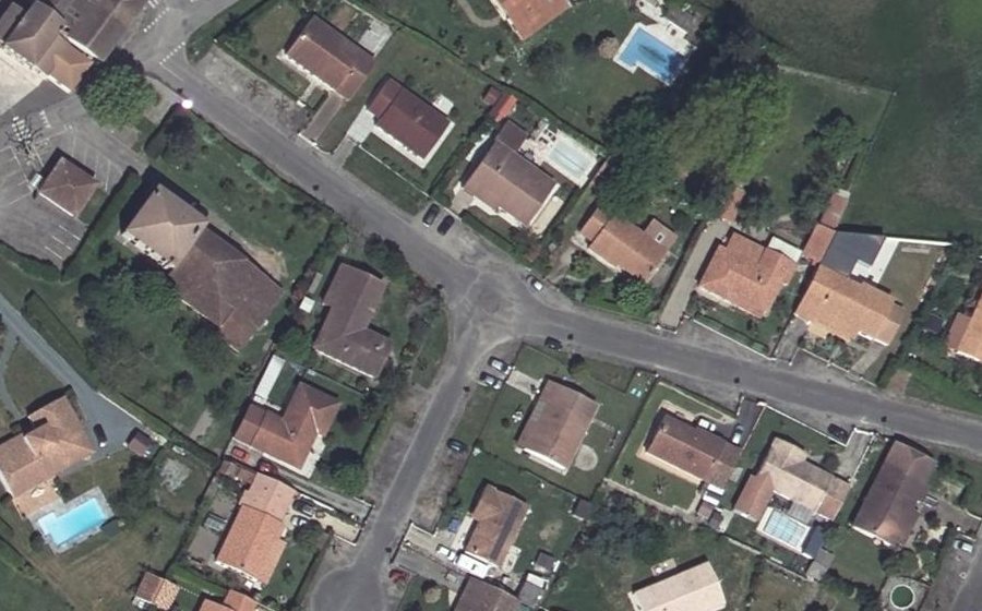 Vue aérienne du Mini-giratoire n°1915186097