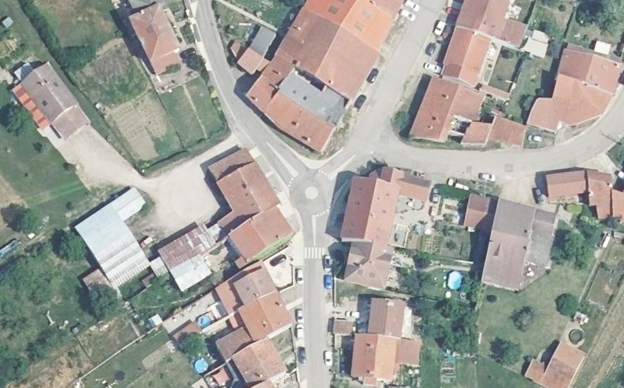 Vue aérienne du Mini-giratoire n°1915342738