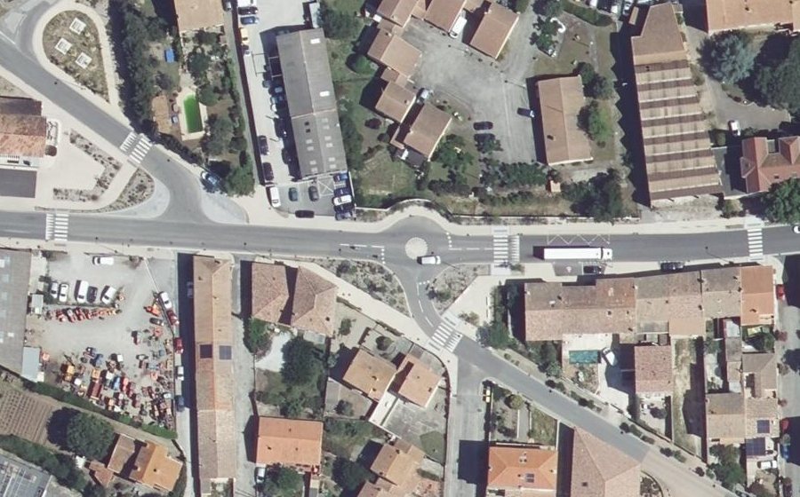 Vue aérienne du Mini-giratoire n°1916975197