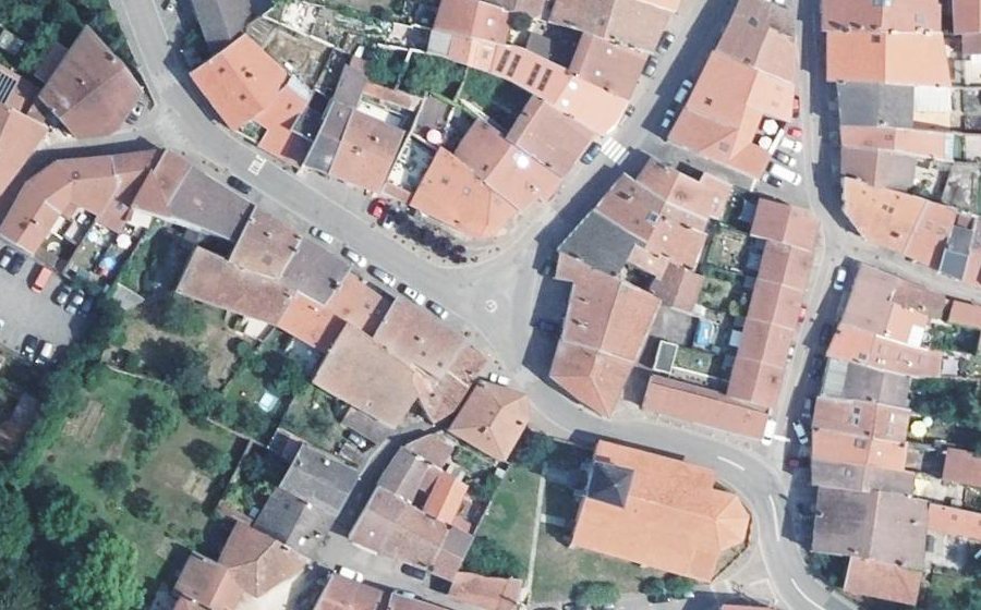Vue aérienne du Mini-giratoire n°1918487785