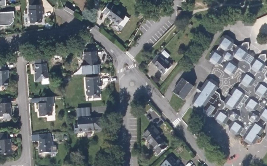 Vue aérienne du Mini-giratoire n°1919293016