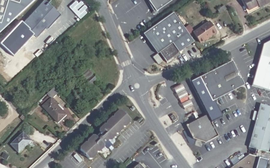 Vue aérienne du Mini-giratoire n°1919448161