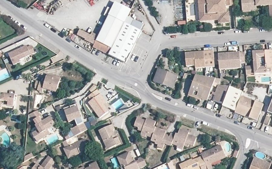 Vue aérienne du Mini-giratoire n°1922469303