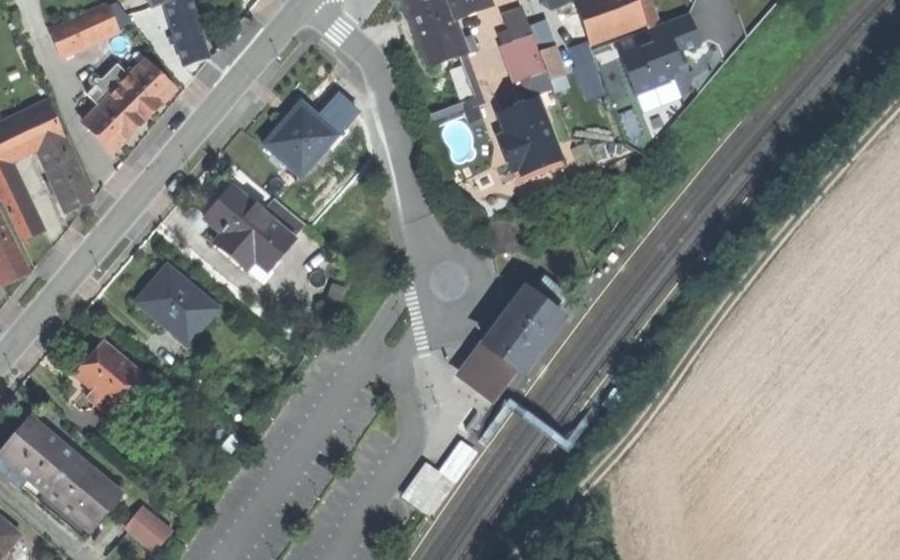 Vue aérienne du Mini-giratoire n°1923961607
