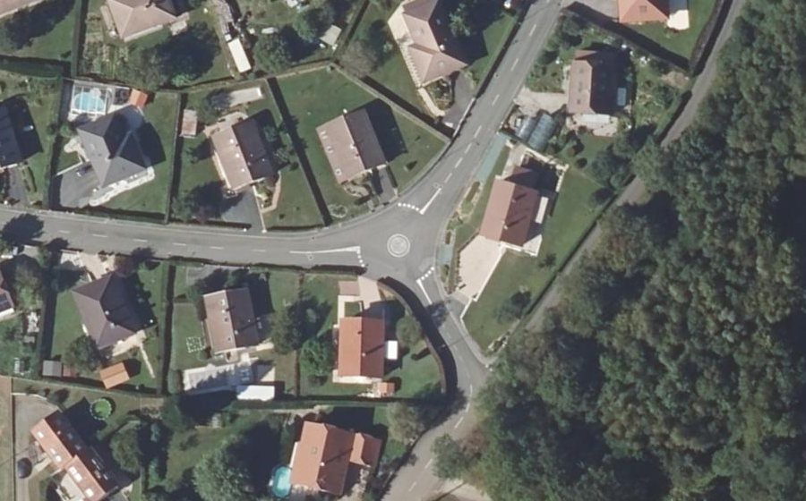 Vue aérienne du Mini-giratoire n°1925181722