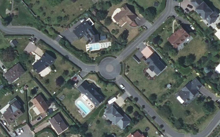 Vue aérienne du Mini-giratoire n°1925534275