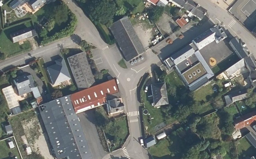 Vue aérienne du Mini-giratoire n°1925548343