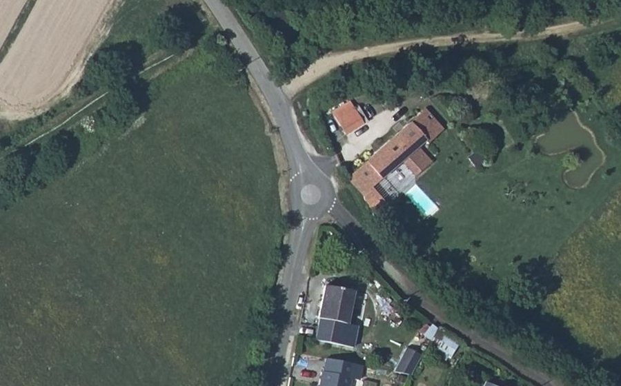 Vue aérienne du Mini-giratoire n°1927325791