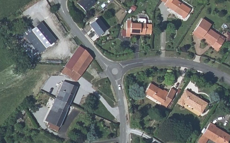 Vue aérienne du Mini-giratoire n°1927325799