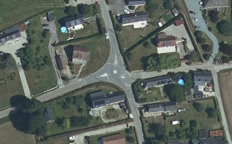 Vue aérienne du Mini-giratoire n°1927520419