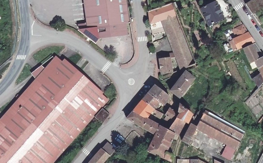 Vue aérienne du Mini-giratoire n°1930434570