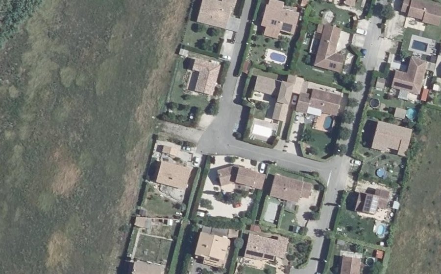 Vue aérienne du Mini-giratoire n°1933378354