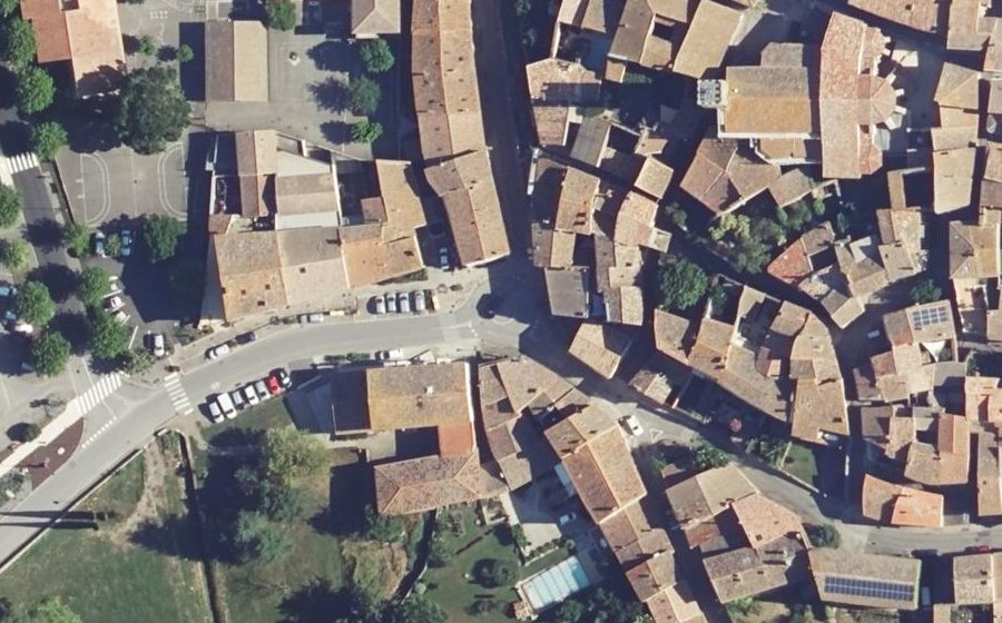 Vue aérienne du Mini-giratoire n°1933422241