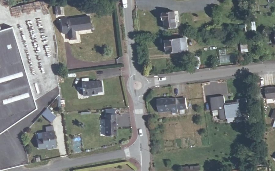 Vue aérienne du Mini-giratoire n°1935514018