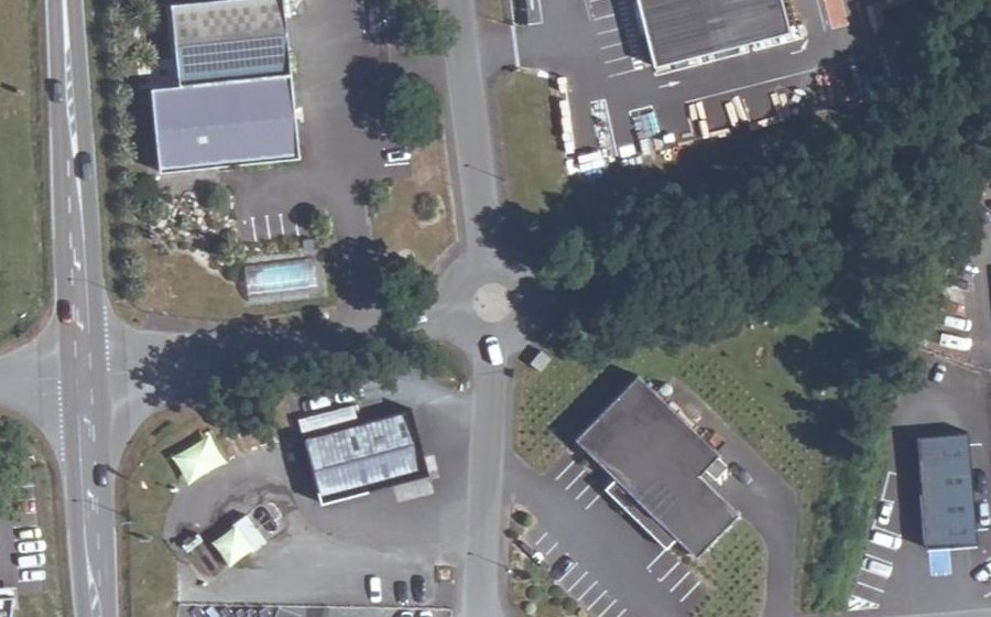 Vue aérienne du Mini-giratoire n°1935514049