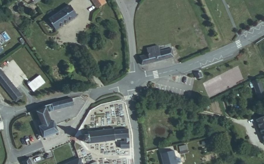 Vue aérienne du Mini-giratoire n°1937641752