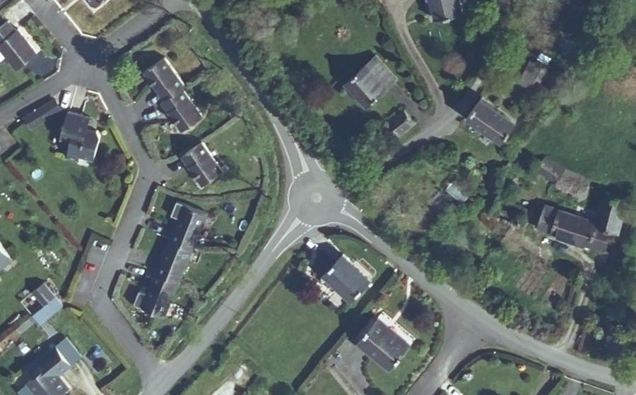 Vue aérienne du Mini-giratoire n°1938849721