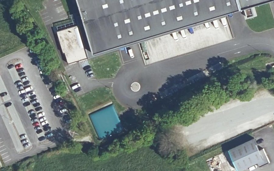Vue aérienne du Mini-giratoire n°1939469689