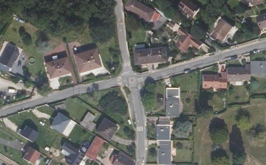 Vue aérienne du Mini-giratoire n°1941196407