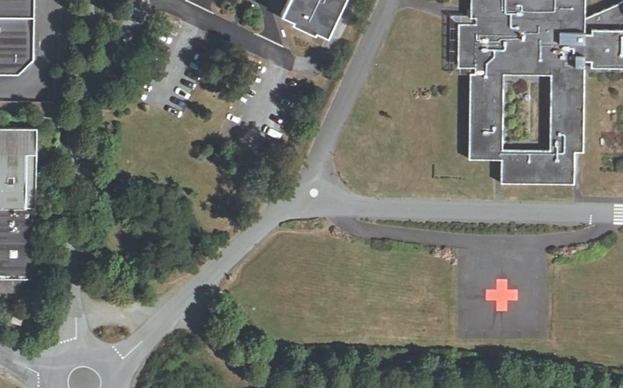 Vue aérienne du Mini-giratoire n°1941596674