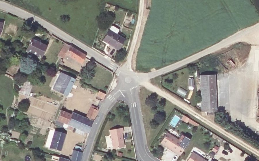 Vue aérienne du Mini-giratoire n°1943131725