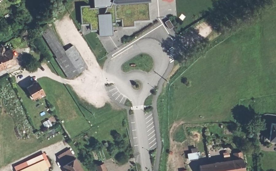 Vue aérienne du Mini-giratoire n°1947145155