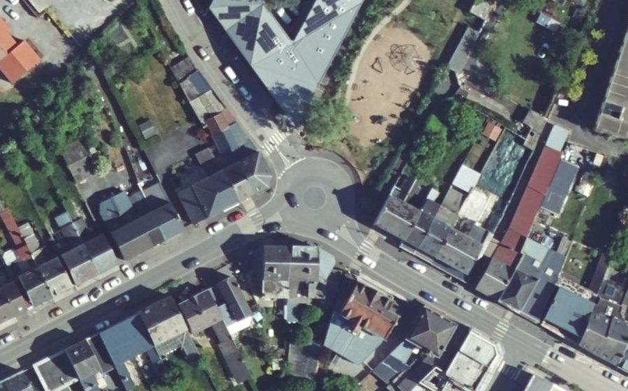 Vue aérienne du Mini-giratoire n°1950482495